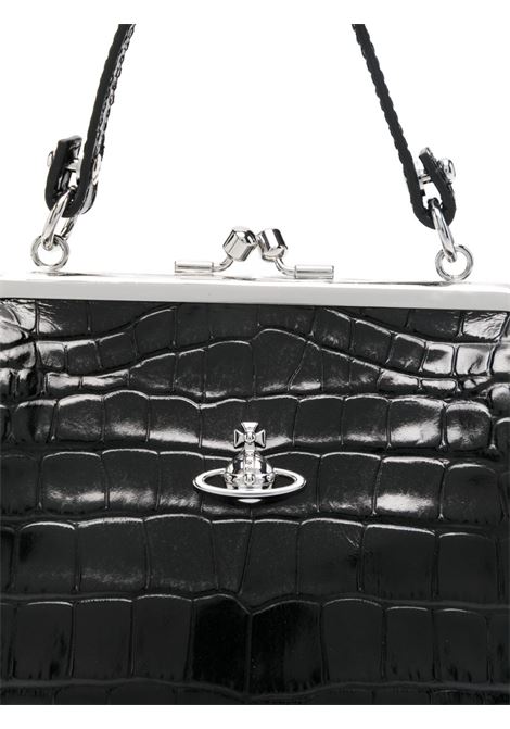 granny frame purse woman black VIVIENNE WESTWOOD | 4B010007W-L0098N401